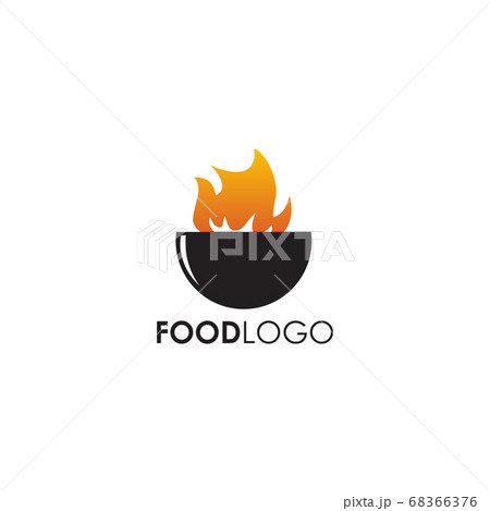 Food logo design with using bowl icon template Food logo design with using bowl icon template 68366376