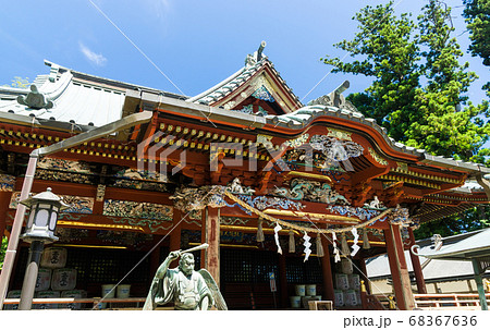 高尾山登山道　飯縄権現社の本堂 68367636