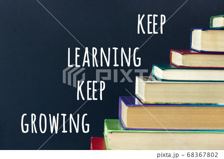 Keep learning Keep growing text and stack steps Keep learning Keep growing text and stack steps 68367802