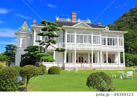 【鳥取県】晴天下の仁風閣 【鳥取県】晴天下の仁風閣 68368323