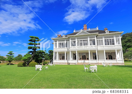 【鳥取県】晴天下の仁風閣 68368331