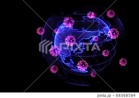 コロナウイルスパンデミック コロナウイルスパンデミック 68368584