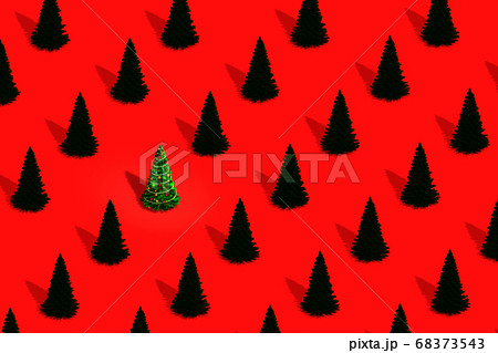 Christmas tree decorated with Christmas toys among 68373543