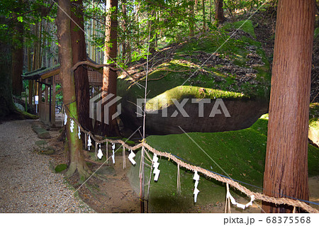 天乃石立神社　神体石　柳生 68375568