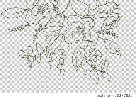 簡單的花圖 68377825