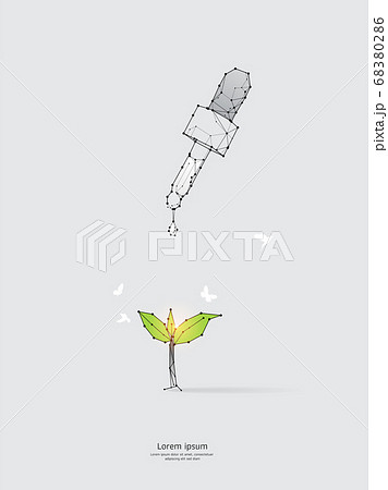 Vector graphic concept of growth. 68380286