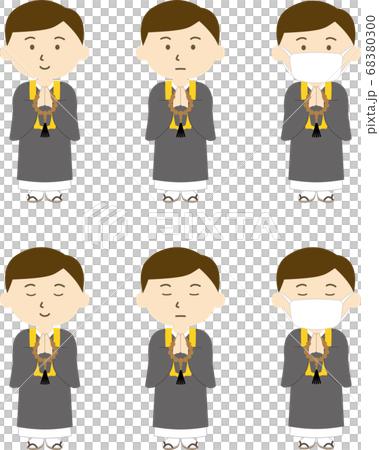 Monk gassho hair Monk gassho hair 68380300