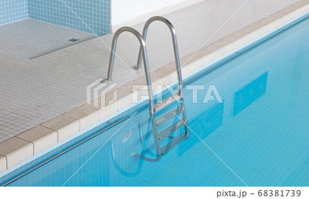Stairs in swimming pool Stairs in swimming pool 68381739