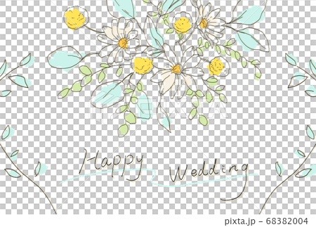 Simple flower welcome board 68382004