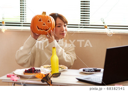 オンライン ハロウィンパーティー オンライン ハロウィンパーティー 68382541