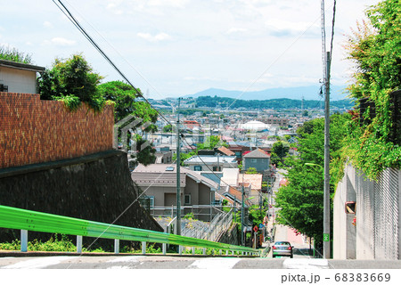 岡本三丁目の坂 せたがや百景 せたがや地域風景資産 68383669