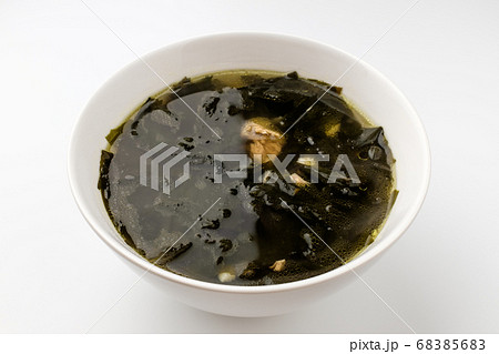 ワカメ スープ 料理 68385683