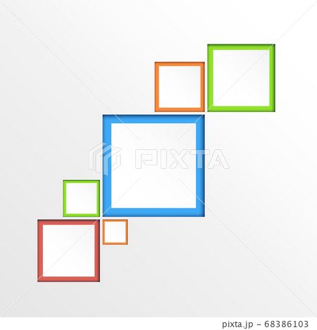 Abstract 3D geometric background. Abstract 3D geometric background. 68386103