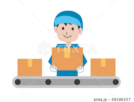 ライン工場　仕分け　男性 68386357