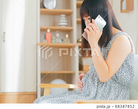 妊婦 陣痛 電話 4:3 妊婦 陣痛 電話 4:3 68387852