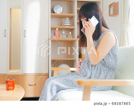 妊婦 陣痛 マタニティ 4:3 妊婦 陣痛 マタニティ 4:3 68387865