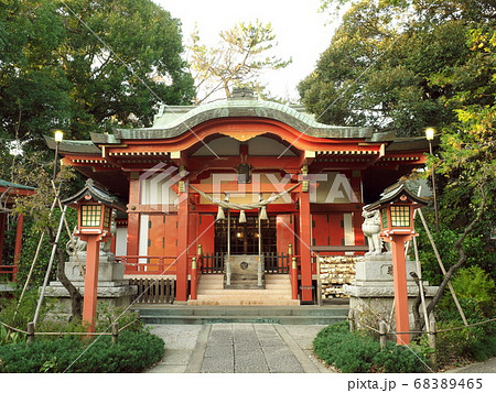 自由が丘熊野神社　本殿 68389465