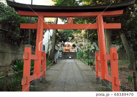 自由が丘熊野神社 三の鳥居 自由が丘熊野神社 三の鳥居 68389470