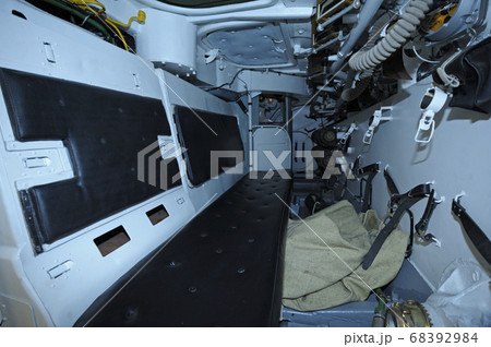 Compartment of a combat reconnaissance vehicle for Compartment of a combat reconnaissance vehicle for 68392984
