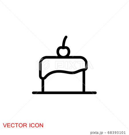 Confectionery icon, premium vector illustration of Confectionery icon, premium vector illustration of 68393101