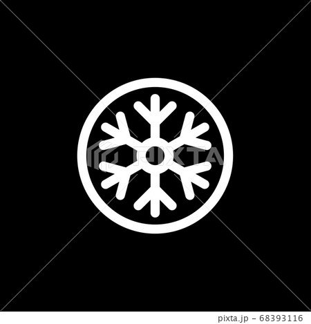 Cold icon. Snowflake sign icon. Air conditioning Cold icon. Snowflake sign icon. Air conditioning 68393116