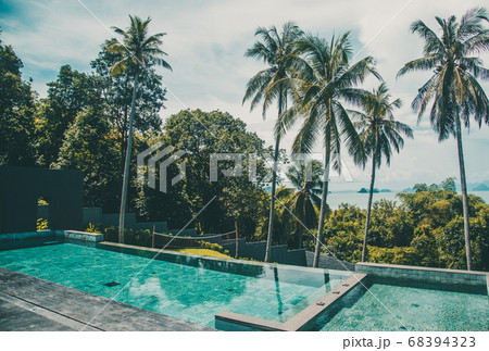 Dream villa views in Koh Yao Yai, island in the Andaman sea between Krabi and Phuket Thailand Dream villa views in Koh Yao Yai, island in the Andaman sea between Krabi and Phuket Thailand 68394323