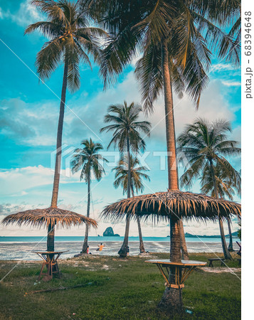 Laem Had paradise Beach in Koh Yao Yai, island in the andaman sea between Phuket and Krabi Thailand 68394648