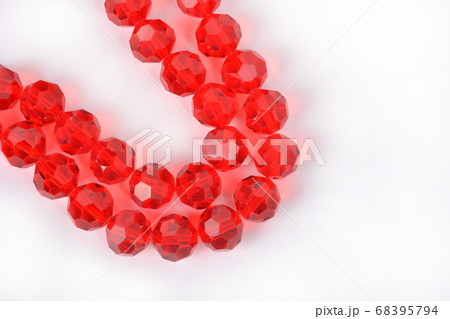 Beautiful Red Glass Sparkle Crystal Isoalted Beads Beautiful Red Glass Sparkle Crystal Isoalted Beads 68395794