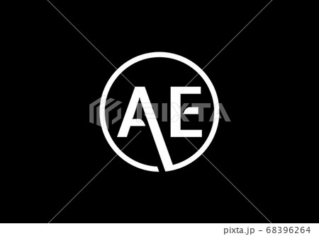 Initial Monogram Letter A E Logo Design Vector...のイラスト素材 [68396264] - PIXTA