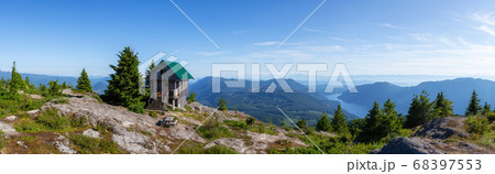 Panoramic View of Tin Hat Cabin 68397553