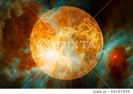 Planet Venus. Solar system. Elements of this image furnished by NASA Planet Venus. Solar system. Elements of this image furnished by NASA 68397898
