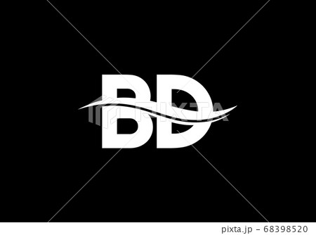 Initial Monogram Letter B D Logo Design Vector のイラスト素材 6985