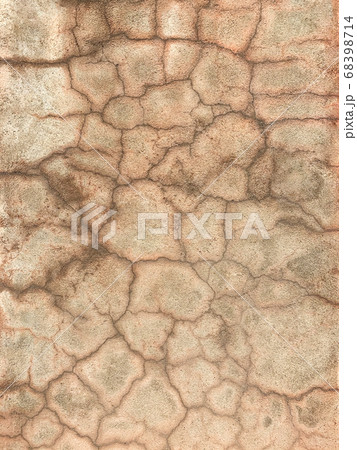 Old cracked wall. Beige background with brown cracks. Old cracked wall. Beige background with brown cracks. 68398714