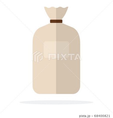 Brown shopping paper bag isolated on white background. 68400821