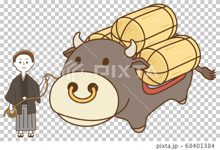 牛和ha男孩背著一個飯袋 牛和ha男孩背著一個飯袋 68401384