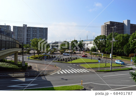 JR京葉線検見川浜駅前の様子 JR京葉線検見川浜駅前の様子 68401787