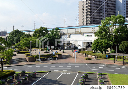 JR京葉線検見川浜駅前の様子 68401789