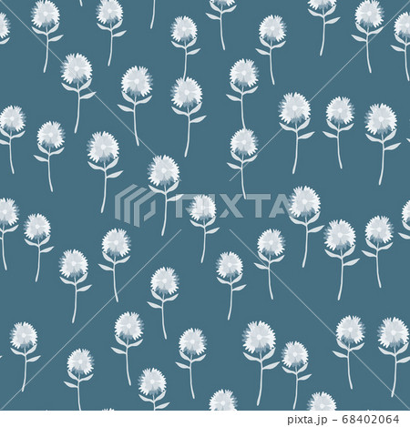 Random little dandelion elements seamless pattern. Random little dandelion elements seamless pattern. 68402064