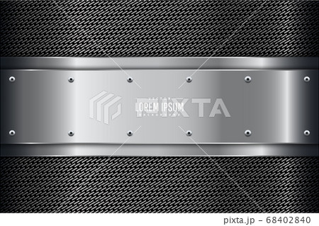 Gray metallic background Gray metallic background 68402840