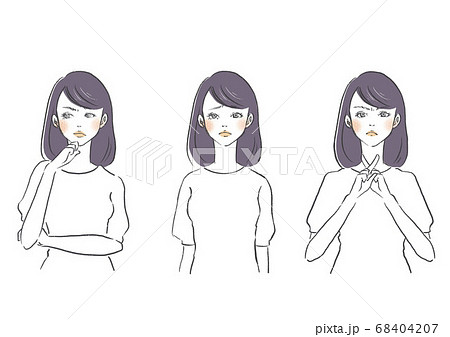 Woman Pose Illustration Stock Illustration