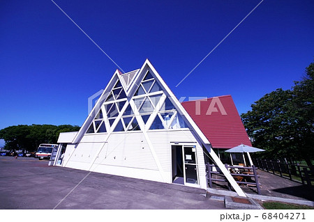 青く輝く羊ヶ丘展望台とラベンダー園 青く輝く羊ヶ丘展望台とラベンダー園 68404271