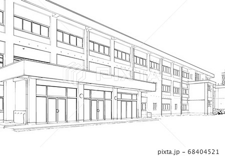 8183 School Building Sketch Images Stock Photos  Vectors  Shutterstock