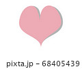 ハート 愛 バレンタインデー 68405439