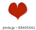 ハート 愛 バレンタインデー 68405441