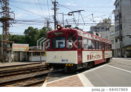 住吉大社前 路面電車 住吉大社前 路面電車 68407869