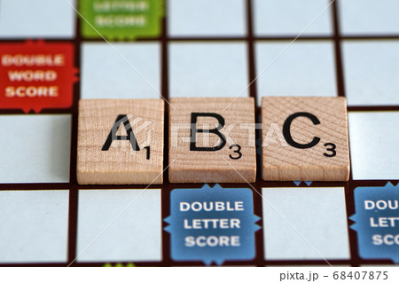 アルファベット　ABC 68407875