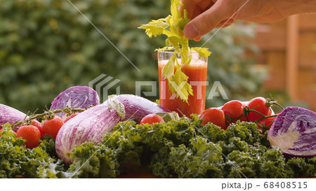 Tomato juice with celery Tomato juice with celery 68408515