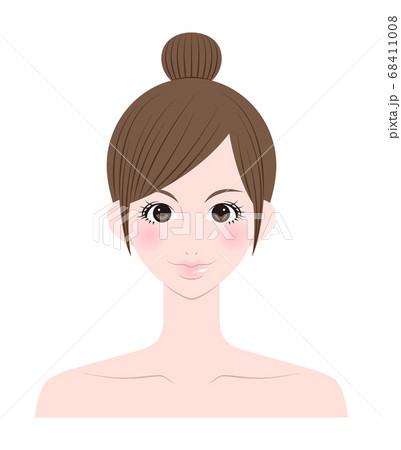顔　女性 68411008