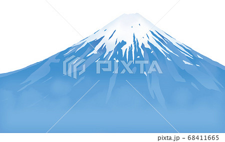 富士山のイラスト素材のイラスト素材
