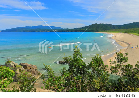 【高知県】盛夏の大岐海岸 68413148